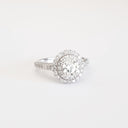 Diamond Cluster Ring