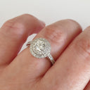 Diamond Cluster Ring