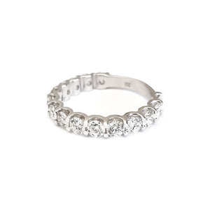White Gold 15 Diamond 34 Eternity Band