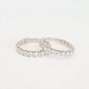 White Gold 17 Diamond 3/4 Eternity Ring
