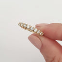 Yellow Gold 15 Diamond 3/4 Eternity Ring